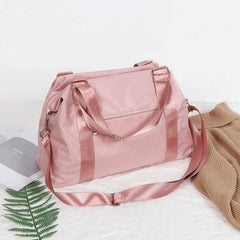 Large Travel Bag Women Unisex Carry On Duffle Bags Nylon Overnight