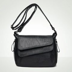 ELVASEK High Handbag Soft Leather Casual Bag