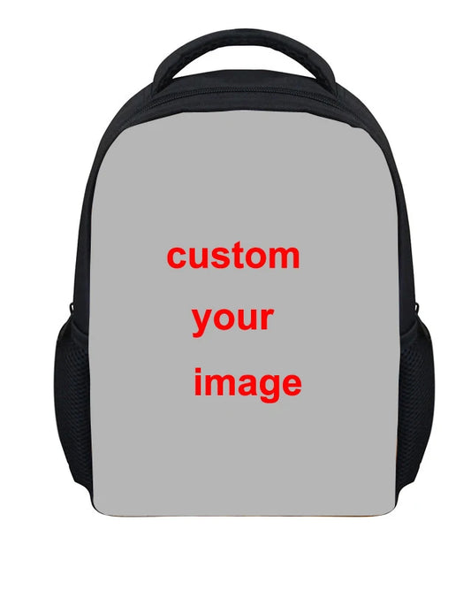 12 Inch Printing Children School Bags For Girls Boys Book Bag Small Backpacks