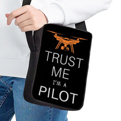 Pilot Printing Messeger Bags Women Shopping Crossbody Bag