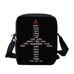 Pilot Printing Messeger Bags Women Shopping Crossbody Bag