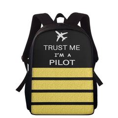 Personalized Teen School Bags Pilot Printing Backpack Boys Girls Laptop Bagpack
