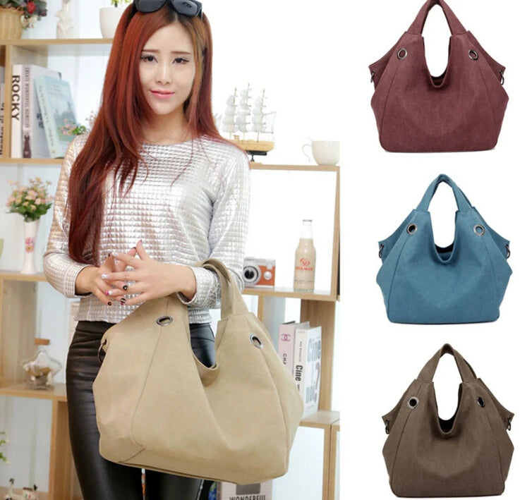 Hot Women Big Canvas Bag Female Large Tote