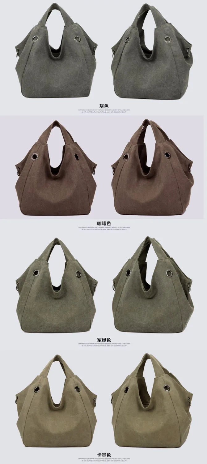 Hot Women Big Canvas Bag Female Large Tote