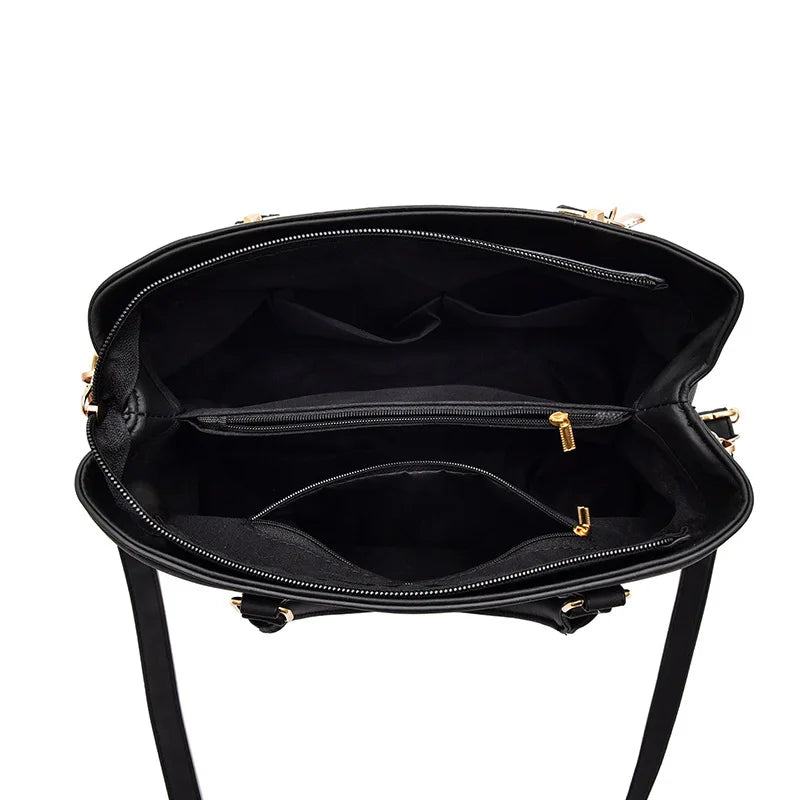 Early Autumn Bow Pendant Shoulder Messenger Bag Female Embroidery