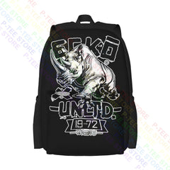 Ecko_Unltd. Large Capacity Backpack Print Schoolbag Gymnast Bag Bags For Travel