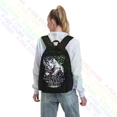 Ecko_Unltd. Large Capacity Backpack Print Schoolbag Gymnast Bag Bags For Travel