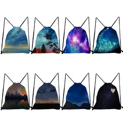 Eco Drawstring Backpack for Students Shoes Bag