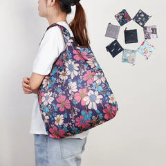 Eco Nylon Shopping Tote Bags Foldable Grocery Pouch