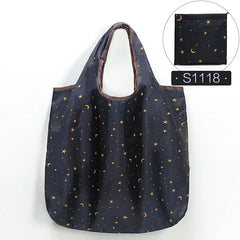 Eco Nylon Shopping Tote Bags Foldable Grocery Pouch