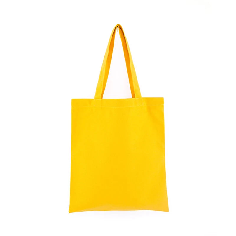 Eco-Friendly Canvas Tote Shoulder Bag for Girls Women Handbag