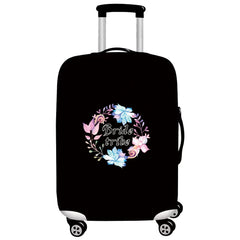 Bride Printed Elastic Travel Luggage Dust Cover 18-28 Sizes