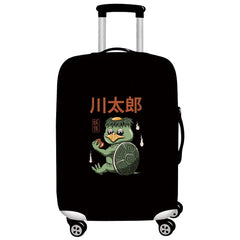 Monster Printed Travel Luggage Dust Cover 18-28 Sizes Wear Resistant