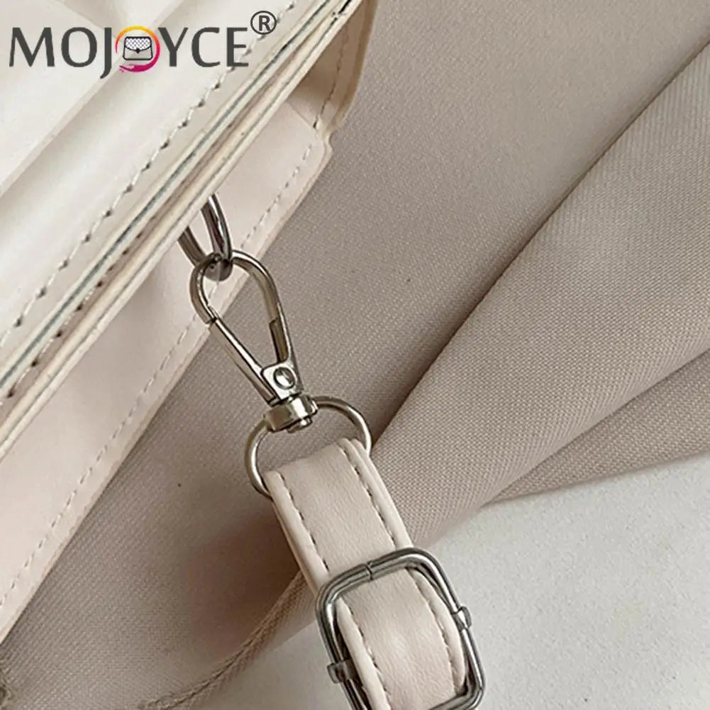 Checkered Printing Shoulder Bags Flap Messenger Bags Female PU Leather