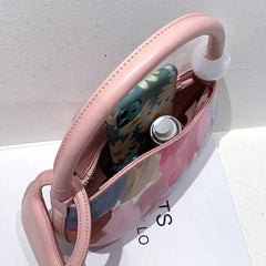 Graffiti Shoulder Bag Clutch Purse Crossbody Bag
