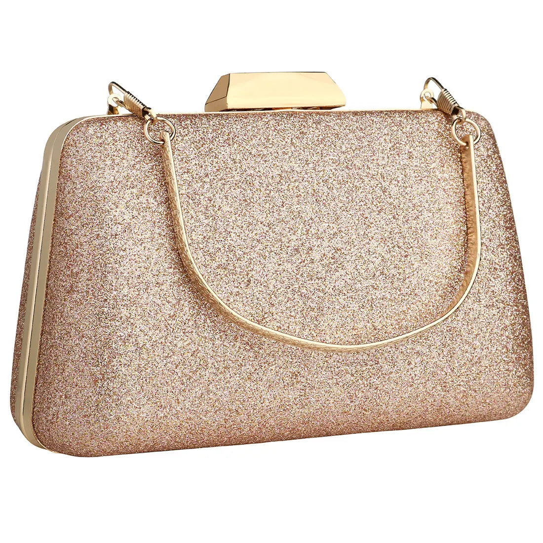Boho Crossbody Bag Evening Clutch Glitter Handbag Wedding Purse