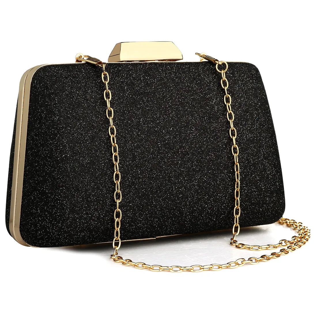 Boho Crossbody Bag Evening Clutch Glitter Handbag Wedding Purse