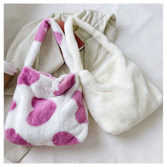 Solid Women Tote Handbags Large Capacity Ladies Shoulder Bag