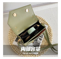 Embroidery Ladies Handbag Small Women Shoulder Bag High PU Leather Flap
