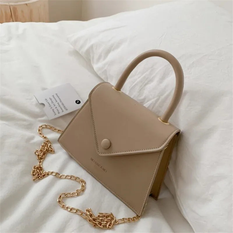 Vintage Chain Shoulder Bag Ladies Messenger Purse Handbag