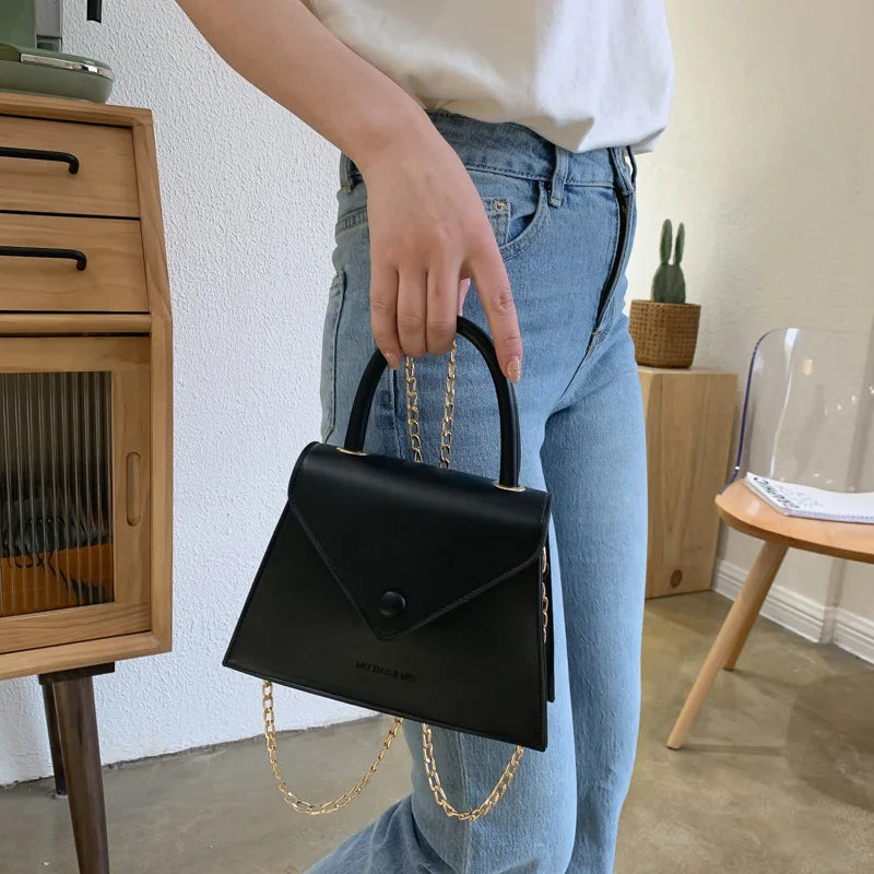 Vintage Chain Shoulder Bag Ladies Messenger Purse Handbag