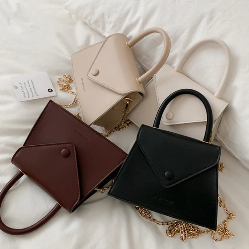 Vintage Chain Shoulder Bag Ladies Messenger Purse Handbag