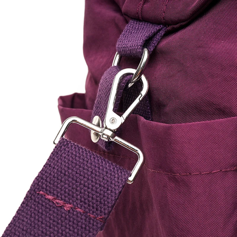 Women's Nylon Shoulder Crossbody Bag High Quality Top-Handle Handbags