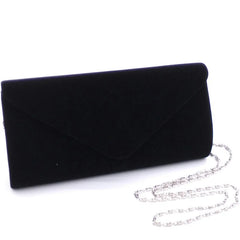 High Suede Women Evening Bag Wedding Party Handbag Noble Prom Chain Shoulder Bag