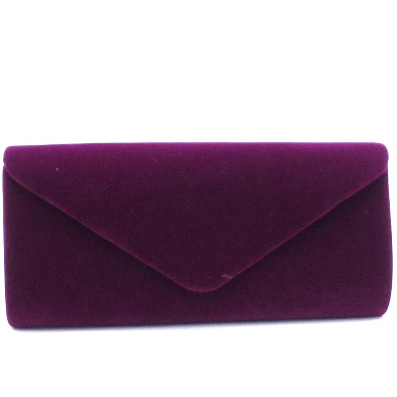 High Suede Women Evening Bag Wedding Party Handbag Noble Prom Chain Shoulder Bag