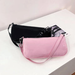 Leather Women Shopping Handbag Candy Female Shoulder Tote Bag