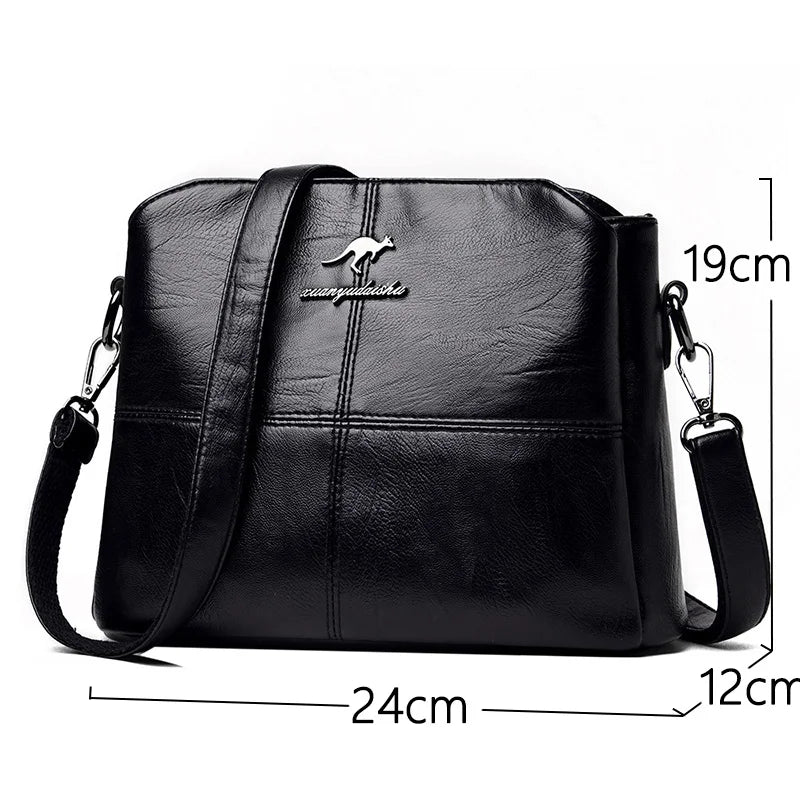 Women's Large Capacity Shoulder Bag Casual Diagonal Handbag