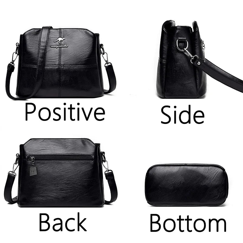 Women's Large Capacity Shoulder Bag Casual Diagonal Handbag