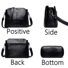 Women's Large Capacity Shoulder Bag Casual Diagonal Handbag