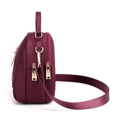 Women Shoulder Bag Small Handbag Nylon Crossbody Daily Tote Messenger Girl