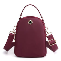 Women Shoulder Bag Small Handbag Nylon Crossbody Daily Tote Messenger Girl