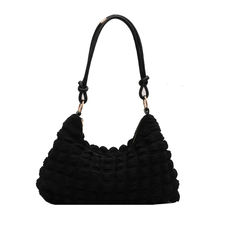 Pleated Cloud Bag Evening Bag Tote Shoulder