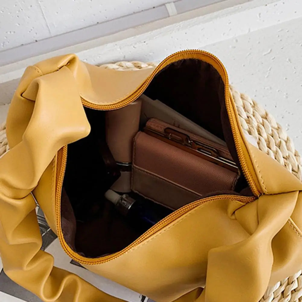 Shoulder Bag Dumpling Style Underarm Purse for Party