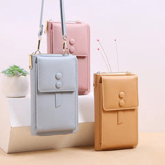 Small Cross body Bags Women Mini PU Leather Shoulder Flap Messenger Bag