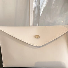 Small Transparent Shoulder Bags for Women PVC Handbags