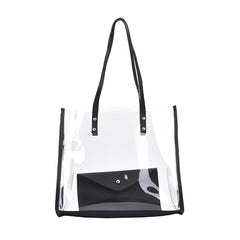 Small Transparent Shoulder Bags for Women PVC Handbags