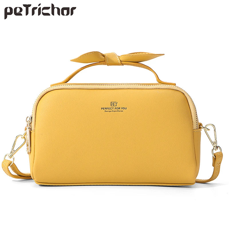 Women Leather Handbags Female Shoulder Crossbody Bags High Ladies Messenger Tote