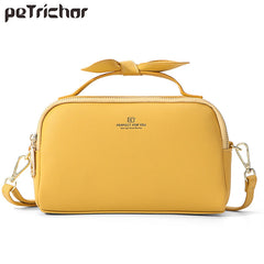 Women Leather Handbags Female Shoulder Crossbody Bags High Ladies Messenger Tote