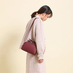 Women Leather Handbags Female Shoulder Crossbody Bags High Ladies Messenger Tote