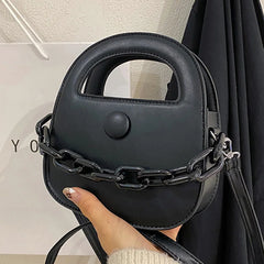 Women PU Leather Chain Handbag Small Wrist Bag Shoulder Bags