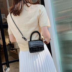 Women PU Leather Mini Shoulder Handbags Casual Crossbody Bags