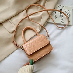 Women PU Leather Mini Shoulder Handbags Casual Crossbody Bags