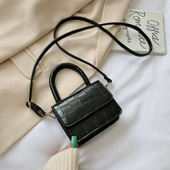 Women PU Leather Mini Shoulder Handbags Casual Crossbody Bags