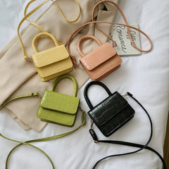 Mini Shoulder Handbags PU Leather Cute Crossbody Bags
