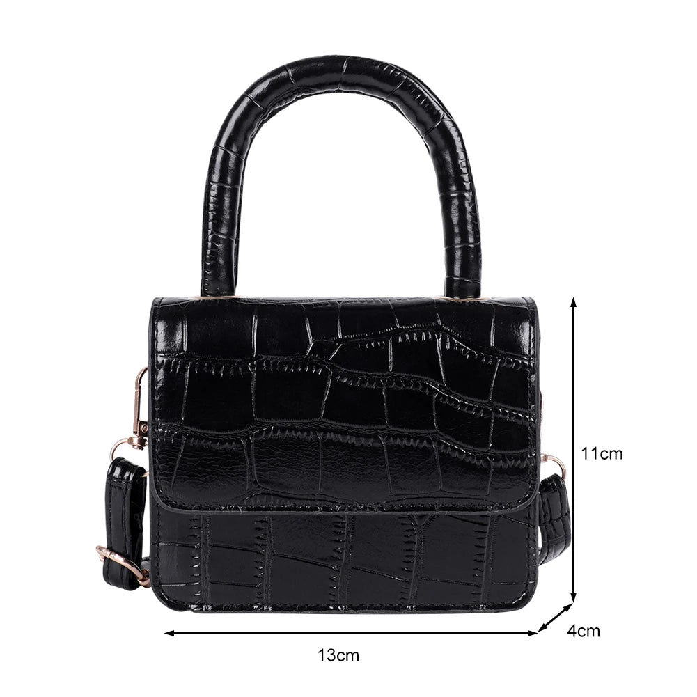Mini Shoulder Handbags PU Leather Cute Crossbody Bags