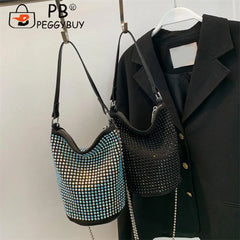 Rhinestone Evening Shoulder Handbag for Women